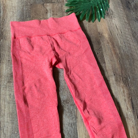 Astoria Activewear High Waisted Red Leggings - Picture 2 of 3